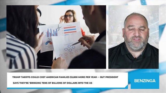 Trump Tariffs Could Cost American Families $3,800 More Per Year — But President Says They're 'Bringing Tens Of Billions Of Dollars Into The US