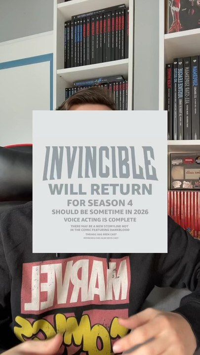 La saisons 4 de invincible sort en 2026