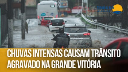 Chuvas Intensas Causam Trânsito Agravado na Grande Vitória