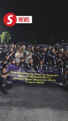 Myanmar quake: SMART team returns home