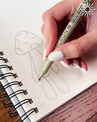 Relaxing ink step-by-step drawing process! ✒️