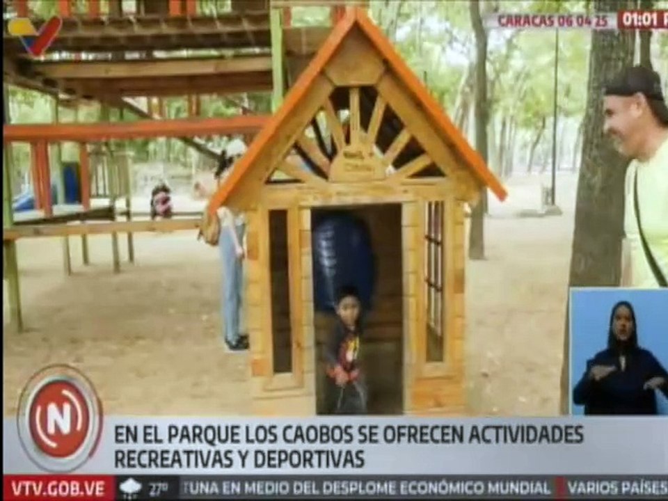 Caracas | Familias disfrutan de los espacios y actividades que brinda el Parque Los Caobos