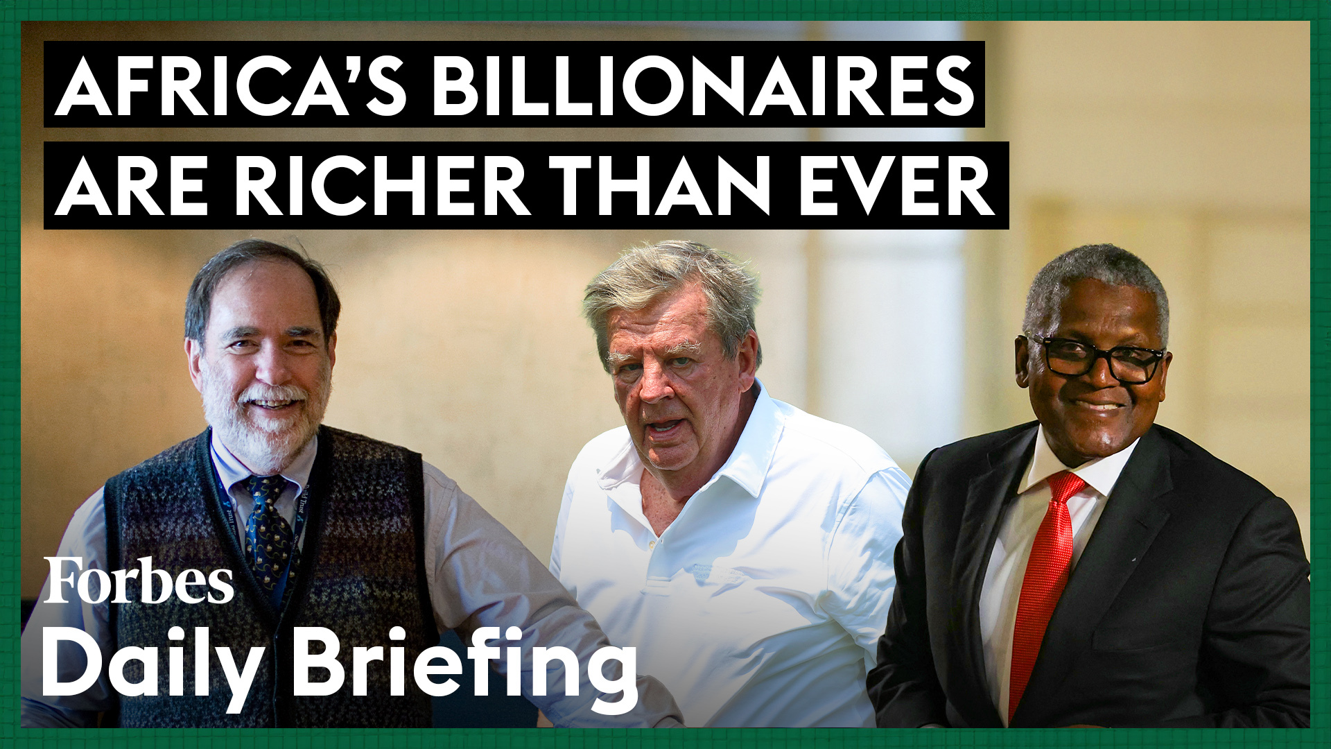 Record Levels of Wealth Reached by African Billionaires