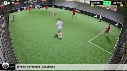 But de Christopher D - Les Accros