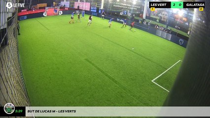 But de Lucas M - Les Verts