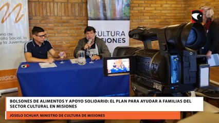 Bolsones de alimentos y apoyo solidario: el plan para ayudar a familias del sector cultural en Misiones
