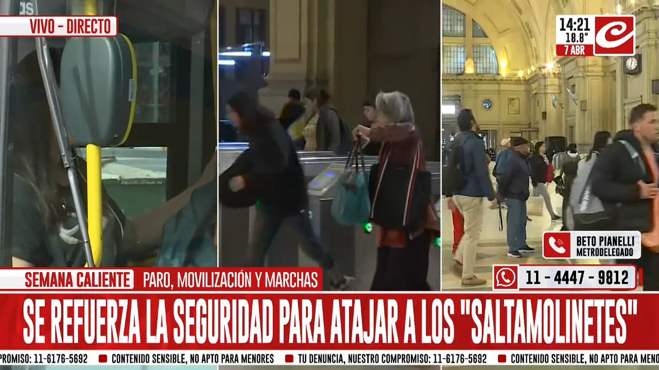 Beto Pianelli: "El jueves no habrá ningún subte"