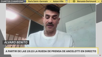 Análisis de ÁLVARO BENITO en la previa del ARSENAL-REAL MADRID