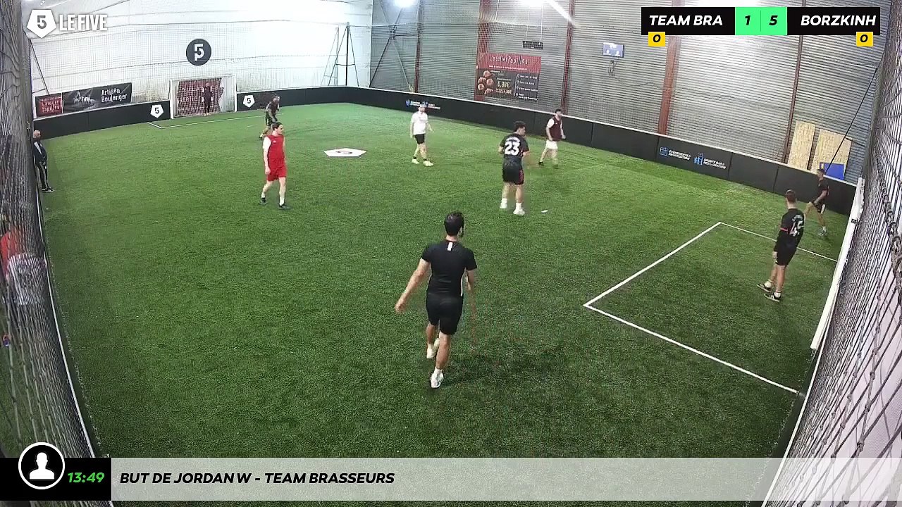 But de Jordan W - Team Brasseurs