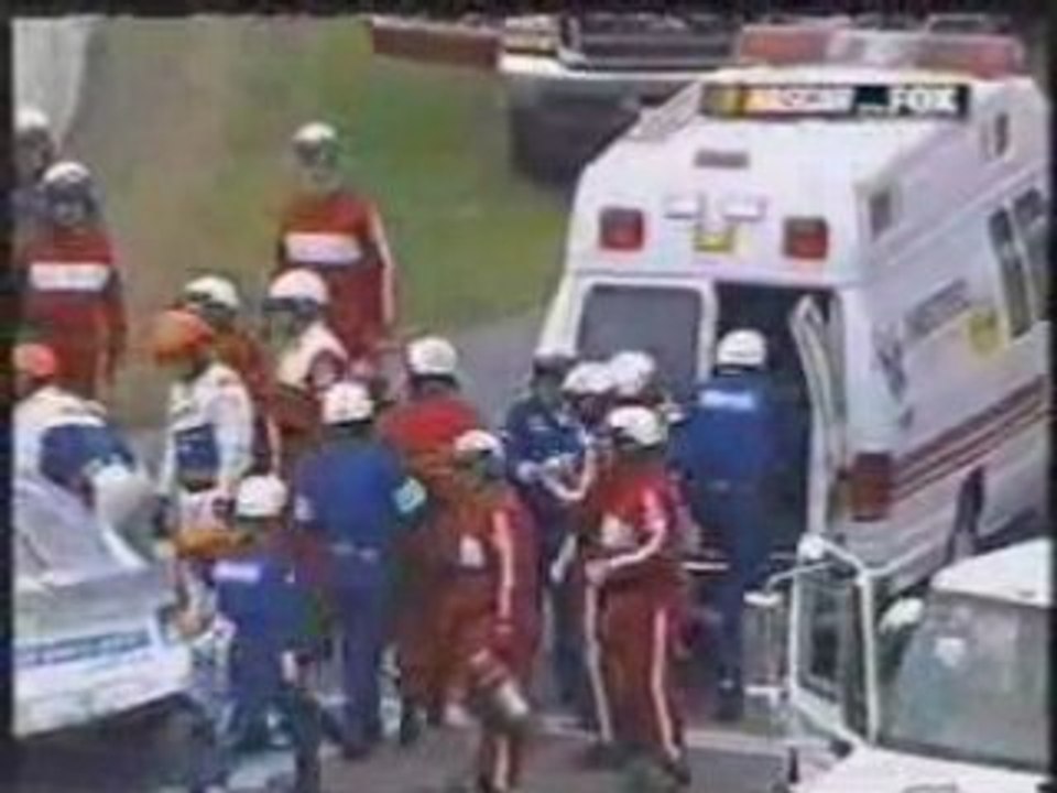 2003 Daytona 500 Ryan Newman wipeout