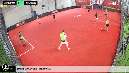 But de Maxence B - Milan Kc 25