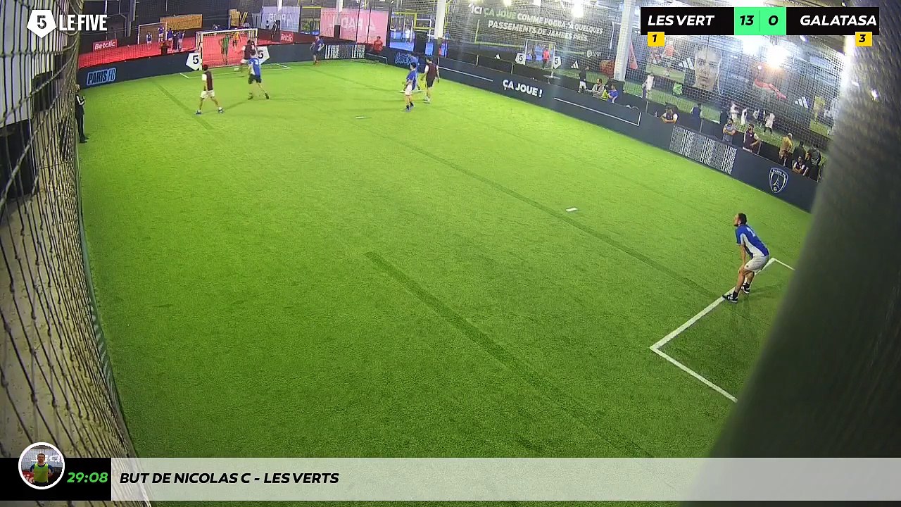 But de Nicolas C - Les Verts