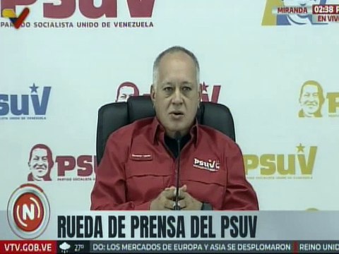 Sec. Gral. Diosdado Cabello: Marcos Rubio fue a dar órdenes a la ExxonMobil en Guyana