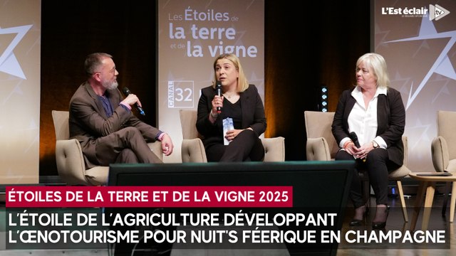 L'Étoile de l'œnotourisme pour Nuit's Féerique en Champagne aux Étoiles de la terre et de la vigne 2025