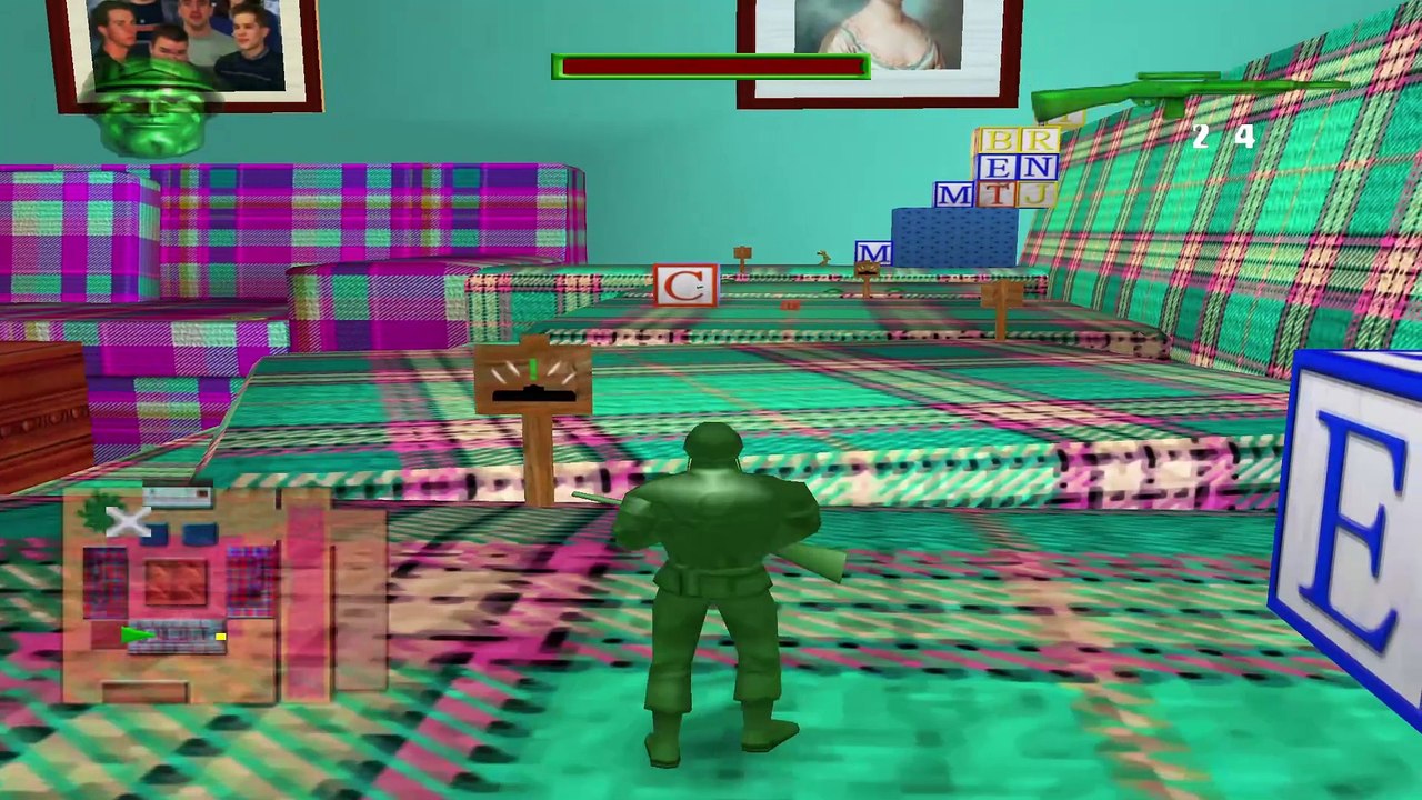 Army Men: Sarge's Heroes - Mission 15: Livingroom - Sega Dreamcast