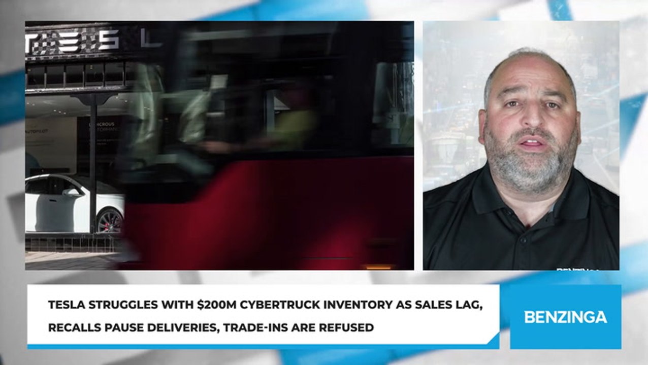 Tesla Struggles With $200M Cybertruck Inventory As Sales Lag, Recalls Pause Deliveries, Trade-Ins Are Refused