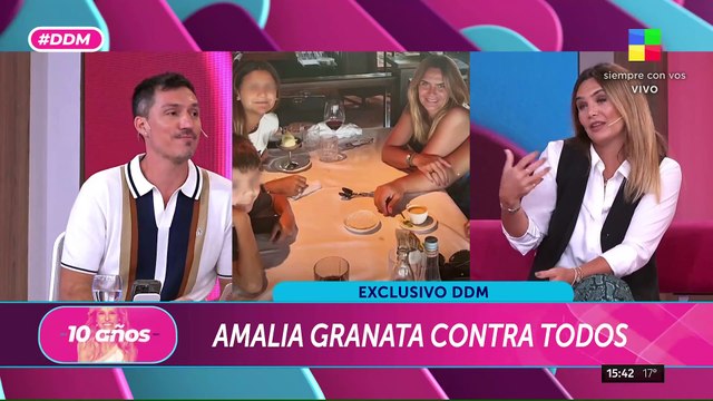 📢 AMALIA GRANATA SOBRE EL DIAGNÓSTICO DE SU HIJO: Roque tiene dislexia y TDAH