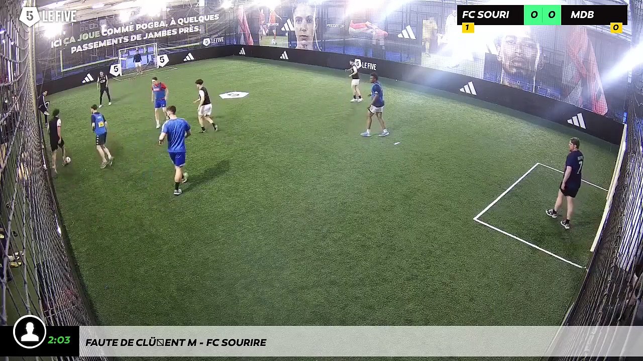 Faute de Clément M - Fc Sourire