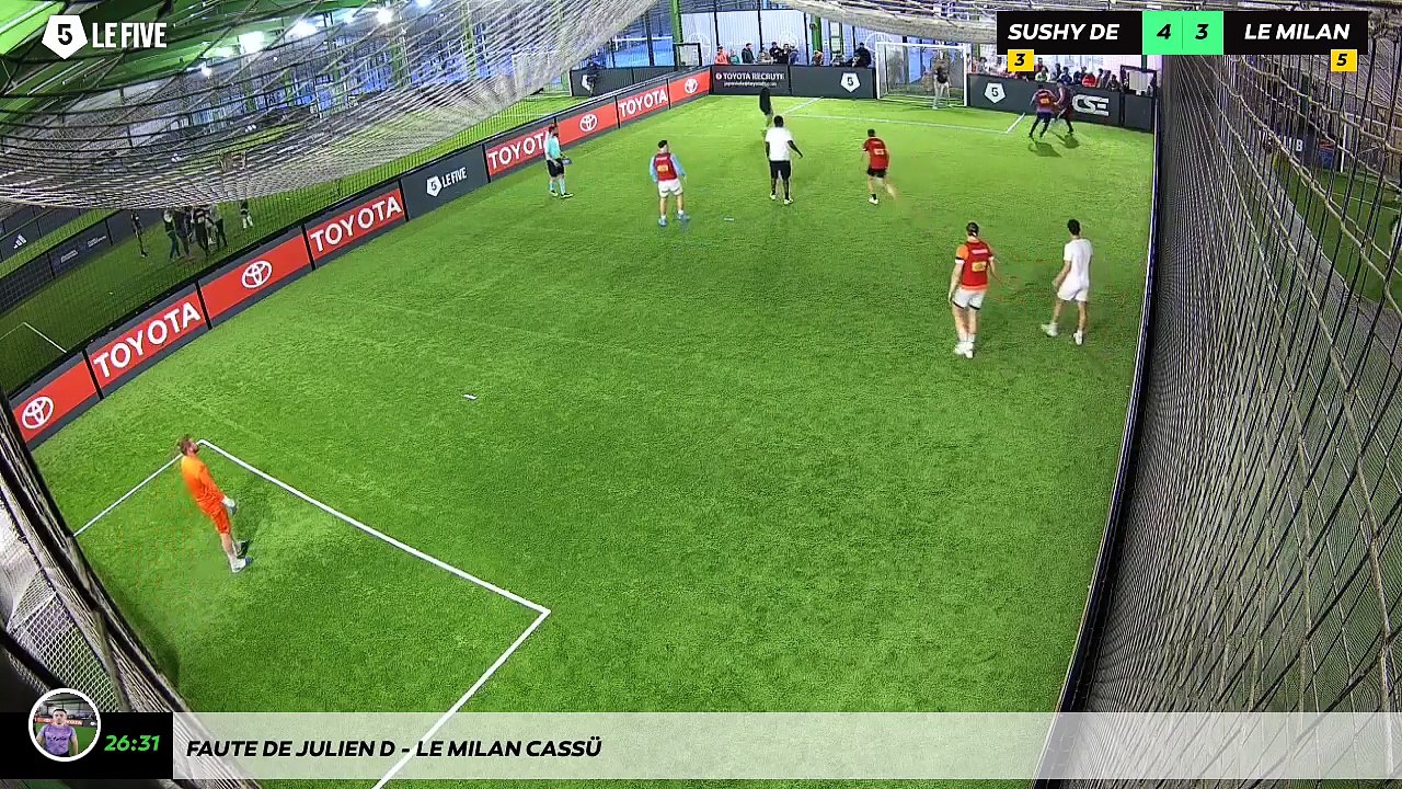 Faute de Julien D - Le Milan CassÉ