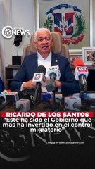 Ricardo de los Santos: “Este ha sido el Gobierno que más ha invertido en el control migratorio”