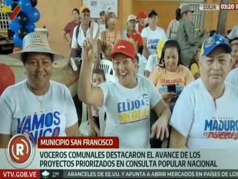 Comunas del estado Zulia expresan satisfacción sobre avances de proyectos priorizados