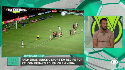 “É uma aberração”, diz Ronaldo Giovaneli sobre pênalti em Sport x Palmeiras
