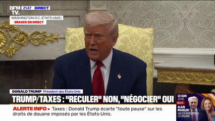 Droits de douane américains: Donald Trump juge que "les Européens manipulent leur monnaie"