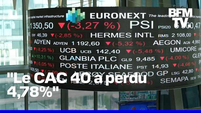 Les bourses du monde entier dévissent après l'annonce des droits de douane américains