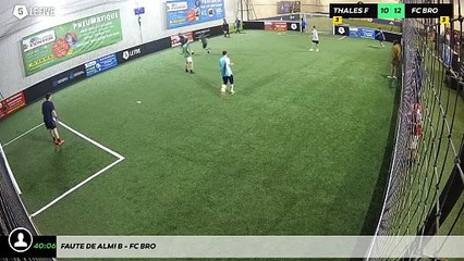 Faute de Almi B - Fc Bro