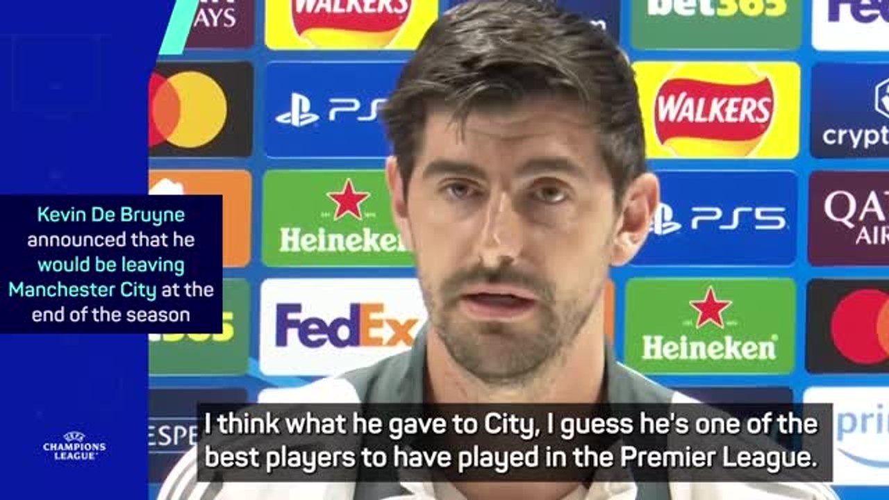 De Bruyne is one of the best players in Premier League history - Courtois