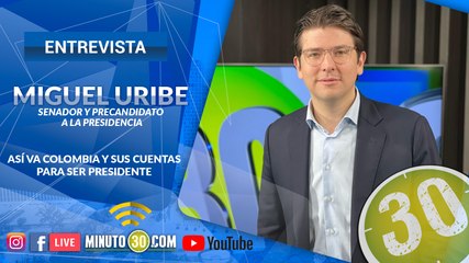 Miguel Uribe, Senador y precandidato presidencial por el Centro Democrático