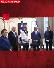 Presidente Abinader recibe Medalla de Valores Democráticos Fernando Belaunde Terry