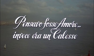 Pensavo Fosse Amore invece era un Calesse