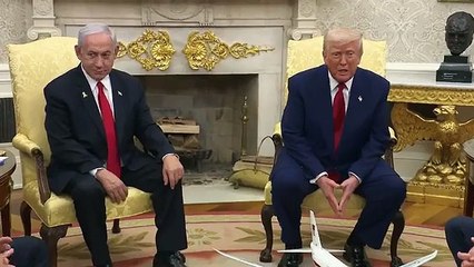 USA - President Trump Participates in a Bilateral Meeting with the Prime Minister of Israel (07.04.25)