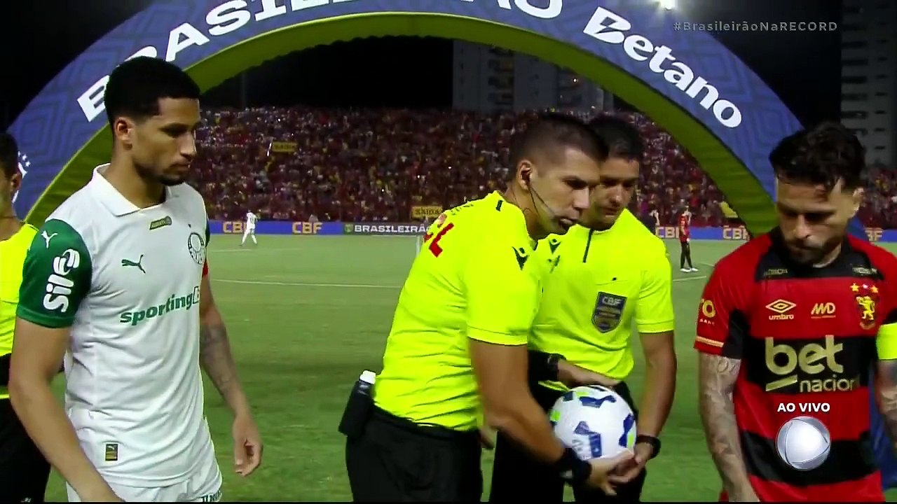 Sport x Palmeiras (Campeonato Brasileiro 2025 2ª rodada) 1° tempo