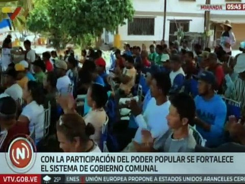 Miranda | Comunas de Petare se preparan para realizar la segunda Consulta Popular del 2025