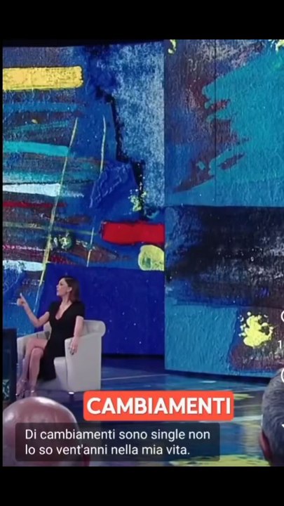 Belen Rodriguez che tempo che fa