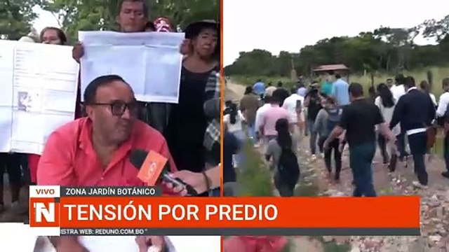 Aparece el supuesto dueño de los predios avasallados