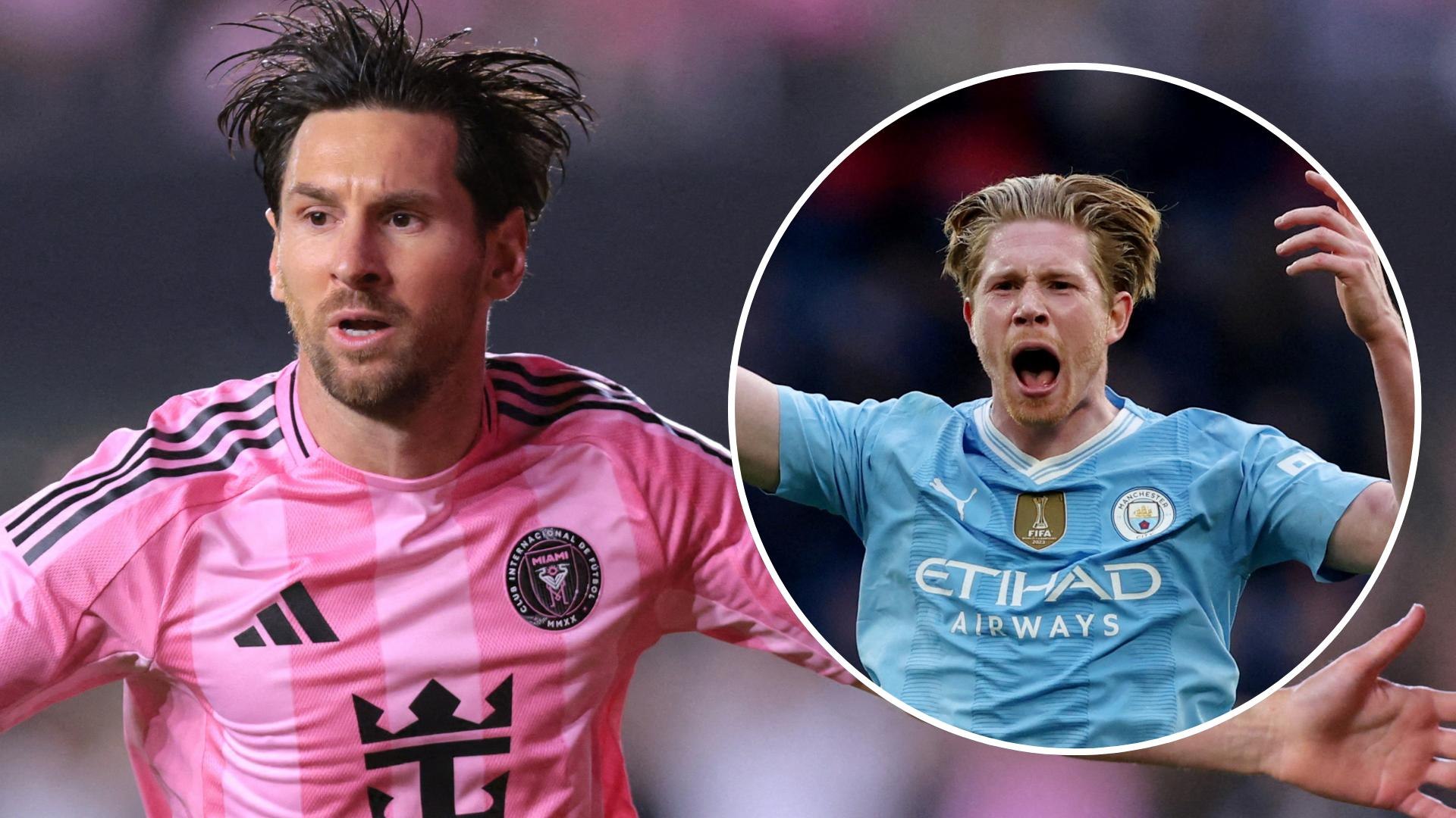 David Beckham's Dream: Kevin De Bruyne and Messi Together at Inter ...