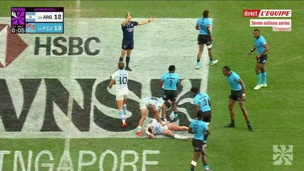Le replay des phases finales de la 6e étape à Singapour (P1) - Rugby à 7 - Seven Nations Series