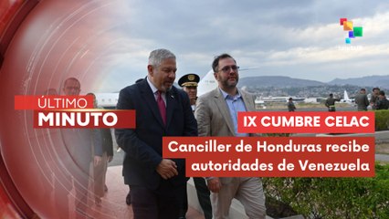 Llegada de autoridades venezolanas a la cumbre IX de la CELAC