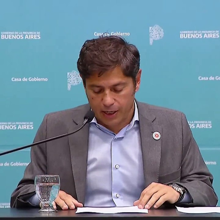 Kicillof anunció el desdoblamiento de las elecciones en la provincia de Buenos Aires y fijó la fecha para el 7 de septiembre