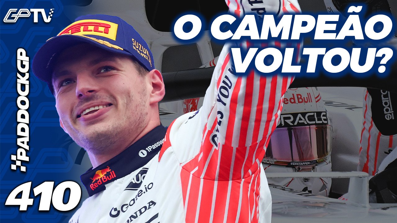 VERSTAPPEN SE IMPÕE, NORRIS FRAQUEJA E McLAREN NÃO REAGE NO GP DO JAPÃO | Paddock GP #410