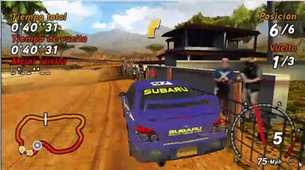 Sega Rally Revo para PSP PPSSPP
