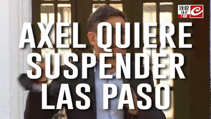 Axel Kicillof anunció el desdoblamiento de los comicios en la provincia de Buenos Aires