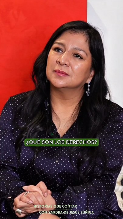 ¿Qué son los derechos humanos para Sandra de Jesús Zúñiga? #shorts #derechos #reels #politics #dailymotion
