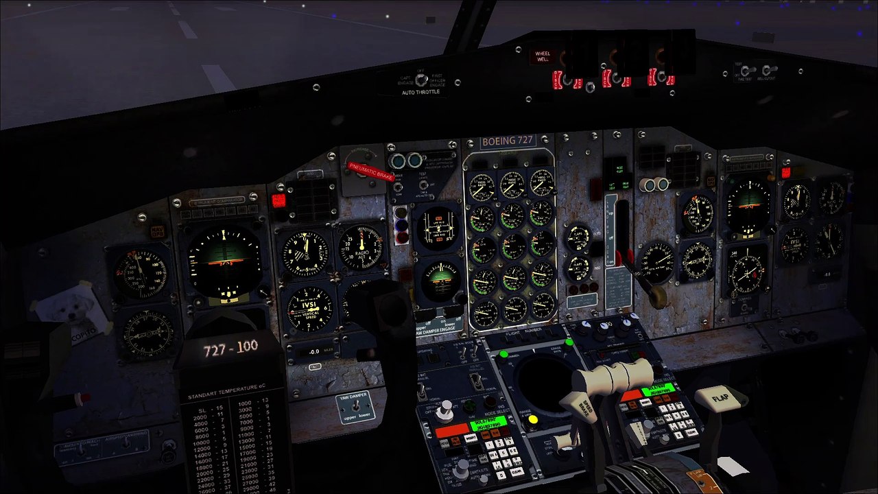 FSX of Boeing 727-100