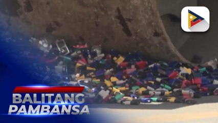 PBBM, pinangunahan ang pagwasak sa P3-B halaga ng vapes at smuggled e-cigarette products