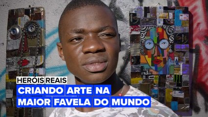 Heróis Reais: Criando uma comunidade artística na favela