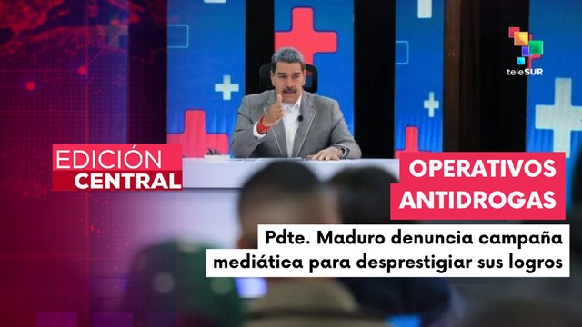 Pdte. Maduro incauta más de 16 toneladas de cocaína en operativos antidrogas